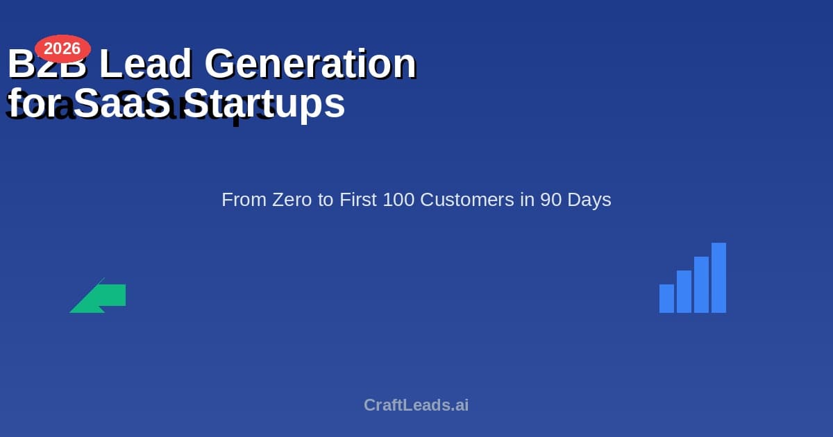 Complete B2B Lead Generation Guide for SaaS Startups in 2026
